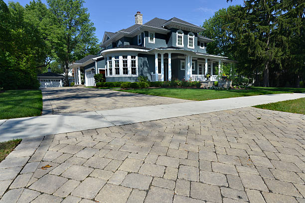 Residential Paver Driveway in Moses Lake North, WA